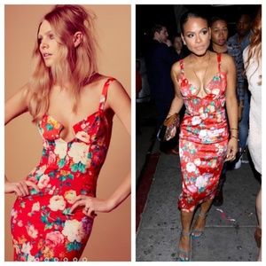 Free People Vintage Dylan AGAIN Dress Floral NWT